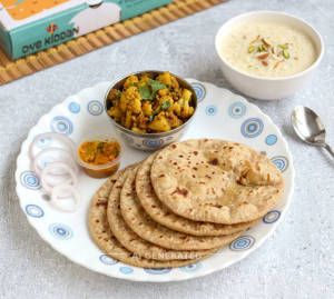 Sabzi Roti Thali + Kheer
