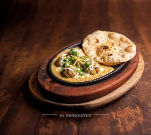 Malai Kofta + Chapati (1 piece)