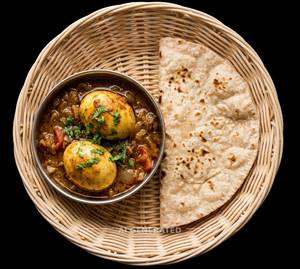 Anda Masala [2 Eggs] + Roti [1 Piece]                 