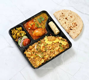 Egg Meal + Roti (1 Piece)