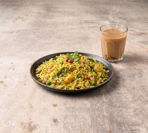 Poha + Chai