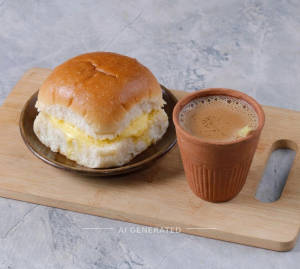 Bun Maska + Kulhad Chai