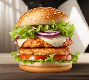 Chicken monster burger