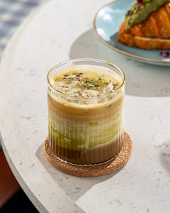 Spanich Pistachio Latte