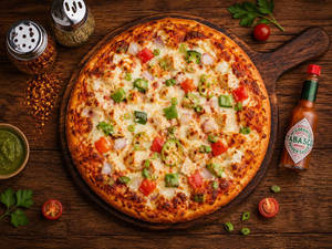 Chicken Tikka Pizza (10 Inch)