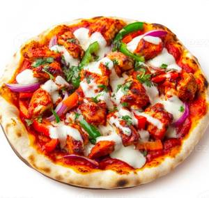 Chicken Peppery Pizza 
