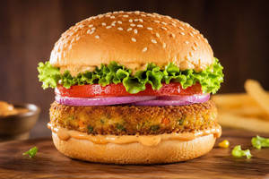 Veg Tikki Burger