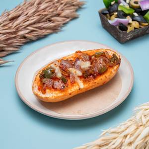 Onion Capsicum Cheese Toast