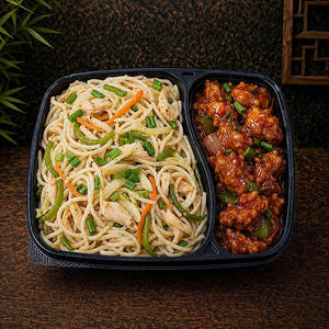 Honey Chilly Chicken + Chicken Soft Noodles