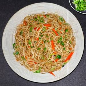 Shrimps Schezwan Rice Noodles