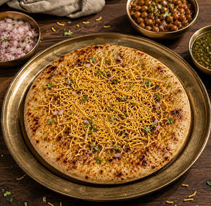 Bhujia Garlic Kulcha