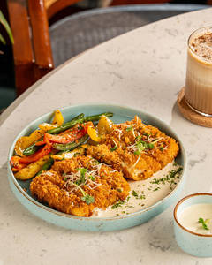 Parmesan Crusted Cottage Cheese