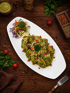 Peruvian Pesto Paneer