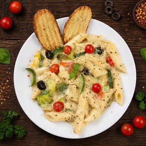 Veg Alfredo Pasta