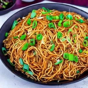 Egg Manchurian Rice Noodles