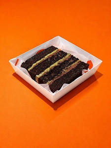 Pista Kunafa Layered Cake