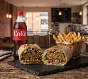 Veg wrap combo