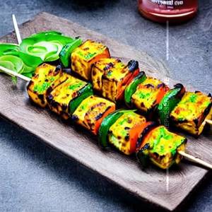 Pesto Cheese Paneer Tikka