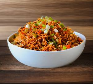 Non veg burnt garlic fried rice