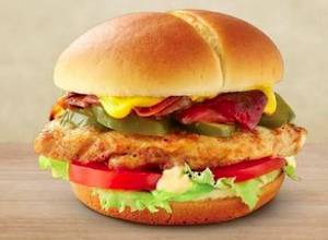 Chicken Jalapeno Burger