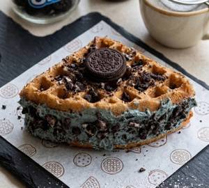 Cookie And Oreo Waffle