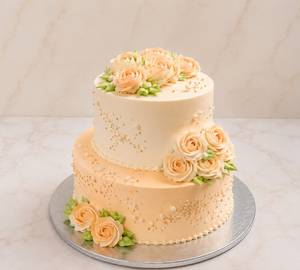Double Decker Butterscotch Cake (1500 grams)