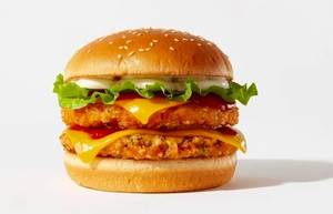 Chicken Double Patty Burger