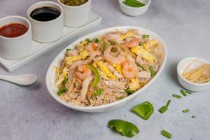 Mixed Ginger Capsicum Fried Rice