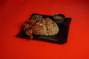 Grilled Chicken Mandi Rice