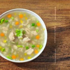 Egg-chicken Sweet Corn Soup