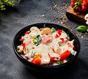 Alfredo Sauce Wheat Pasta