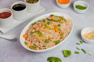 Veg Ginger Capsicum Fried Rice