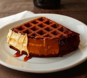 Triple Chocolate Waffle