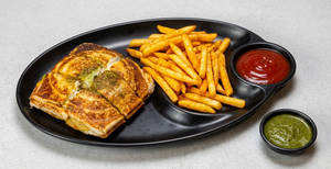 Surti Masala Sandwich & Masala French Fries