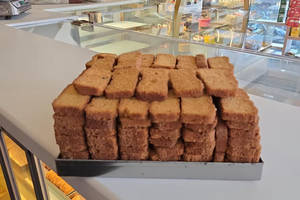 Cake rusk egg