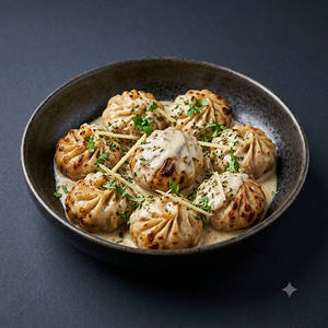 Malai Tandoori Chicken Momos