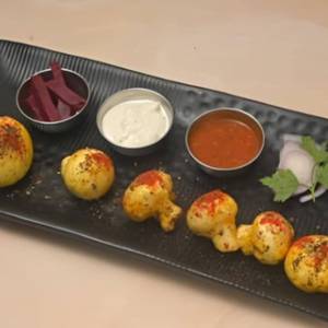 Mushroom Tikka Kabab