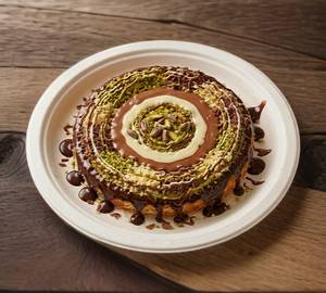 Kunafa with tripple chocolate
