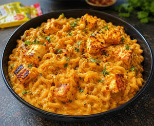 Cheesy Tandoori Paneer Maggi