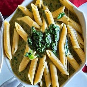 Spinach Sauce Pasta