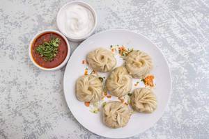 Fish Steamed Momos [8 Pieces]