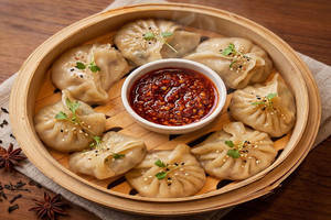 Veg Momos Steam