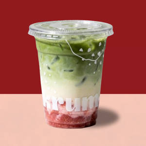 Iced Strawberry Matcha