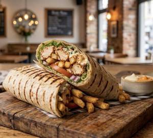 Crazy chicken wrap