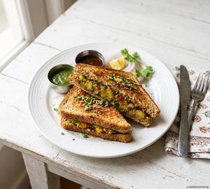 Veg Masala Toast