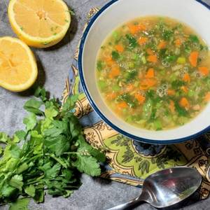 Lemon Coriander Soup