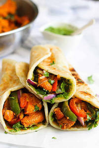 Chicken Tikka Roll * KJ Special *
