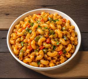 Indian style masala macaroni
