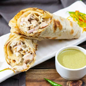 Soya Chaap Malai Kathi Roll