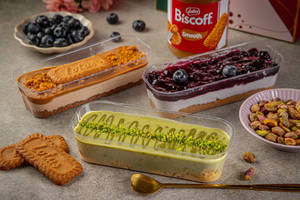 Set Of 3 Cheesemure With Blueberry
